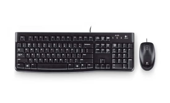 Picture of Logitech MK120 Wired Desktop YU + miš, USB