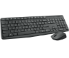 Slika Tastatura + Miš  Logitech MK235 Wireless Desktop USB Gray US, 920-007931
