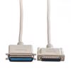 Picture of Secomp Roline Centronics Parallel Printer Cable DB25 M - C36 M grey 1.8m