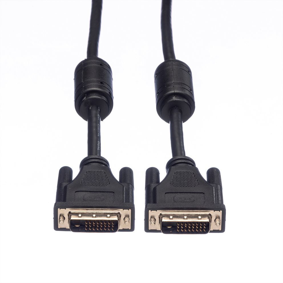 Secomp Monitor DVI Cable, DVI M - DVI M, (24+1) dual link 2.0m