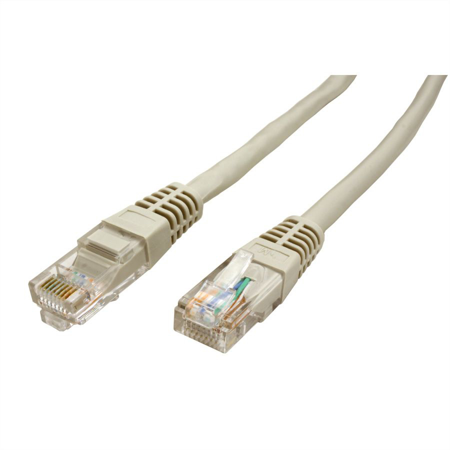 Secomp UTP Cat5e Patch, beige, 5.0m