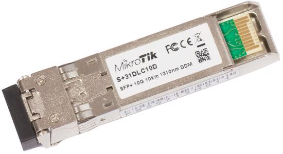Picture of Mikrotik S+31DLC10D 10G SFP+ , 1310, LC, 10km