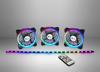 Picture of Intertech FAN SET ARGUS RS-04 RGB