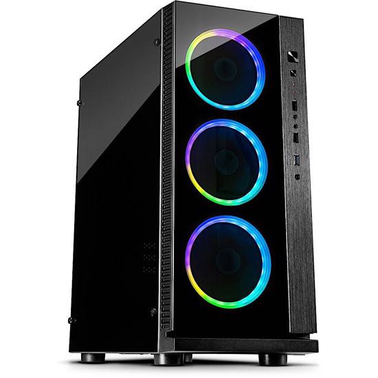 Picture of InterTech Case ATX Midi W-III RGB, w/o PSU