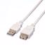 Picture of Secomp USB2.0 A-A M/F beige 3.0m produžni kabl