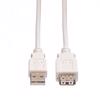 Picture of Secomp USB2.0 A-A M/F beige 3.0m produžni kabl