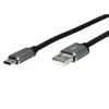 Picture of Secomp Roline USB2.0 Cable Type C-A, M/M, black, 1.8 m