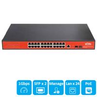 Picture of Wi-Tek WI-PMS326GF 24 PoE GE