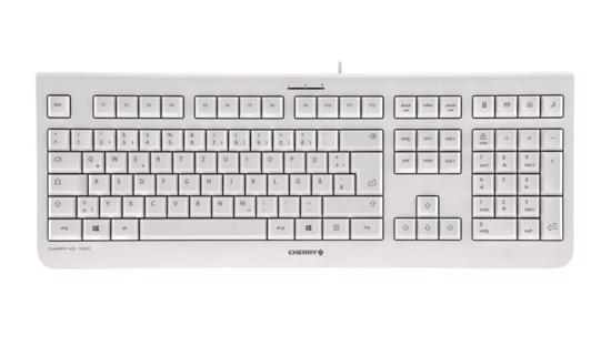 Picture of Cherry KC-1000 tastatura, USB, bela