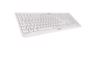 Picture of Cherry KC-1000 tastatura, USB, bela