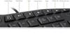 Picture of Cherry Zalman ZM-K400G gaming tastatura, USB, crna