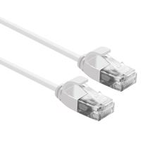 Picture of ROLINE UTP Bakar PatchCord SLIM Cat6A LSOH white  5.0m