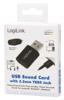 Picture of USB Audio Adapter black 1x3.5mm