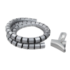 Slika Spiralni držač za kablove  1.5m x 28mm srebrni, Logilink