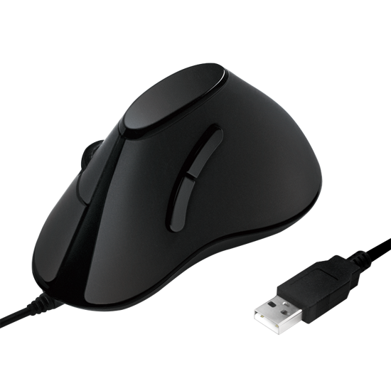 Picture of Logilink miš vertikalni ergonomski žičani crni