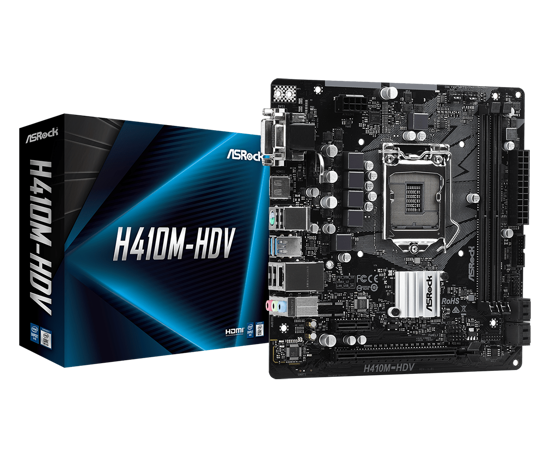 Picture of Asrock H410M-HDV VGA DVI HDMI 1200