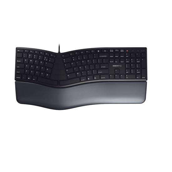Picture of Cherry KC-4500 ergonomska tastatura, USB, YU, crna