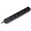 Picture of Gembird Power Cube surge protector 3.0m SPG6-B-10P 6UT