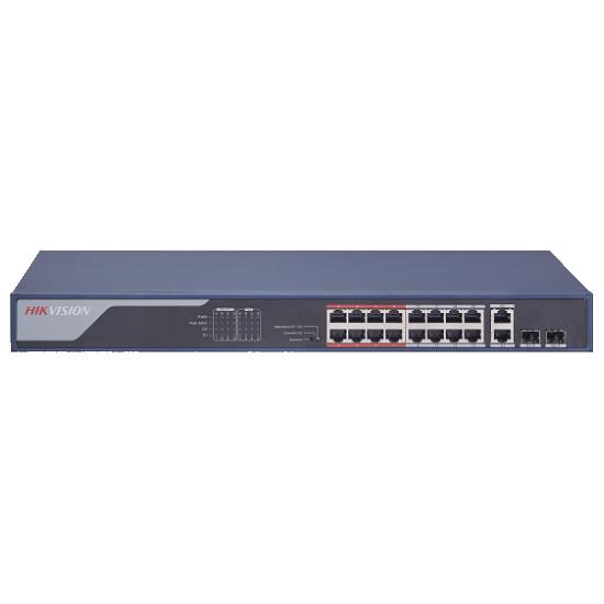 Picture of HIKVISION 18-port switch 16x100M 2xCombo DS-3E0318P-E
