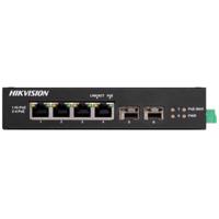 Picture of HIKVISION 6-port Industrial switch 3xGb PoE 1xHiPoE 2xGb SFP DS-3T0506HP-E/HS