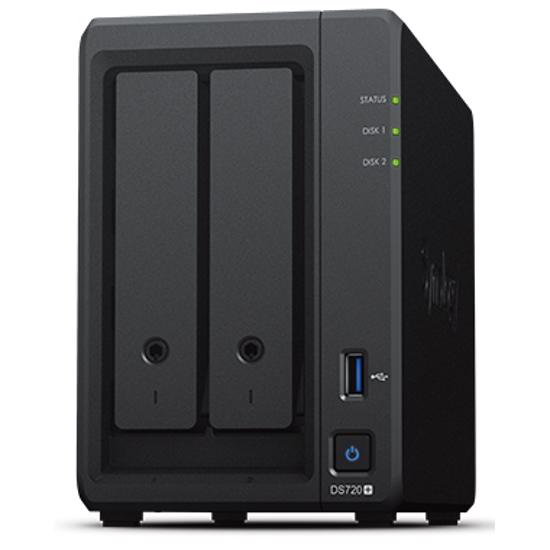 Picture of NAS Synology DS720+ Tower 2-bays 3.5" SATA HDD SSD 2xM.2