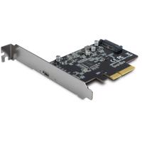 Picture of InterTech AC Adapter KC-008 PCIE x4 USB3.3 to Gen 2x2