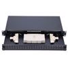 Picture of Extralink Patch panel 24 Simplex SC / 24 porta sa kasetom, bez modula, crni