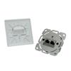 Picture of Secomp Roline utičnica uzidna CAT6A/Class EA 2XRJ45 STP white sa modulima