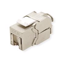 Picture of Secomp Value Keystone modul, Cat6a, RJ45, toolless, shielded