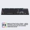 Picture of ARMAGGEDDON SMK-6C Psychfalconet Blue Switch Low-Profile, mehanička tastatura