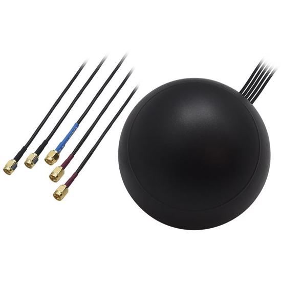 Picture of Teltonika Combo MIMO Mobile GNSS WIFI roof SMA antenna, 003R-00253, 3dBi/2dBi
