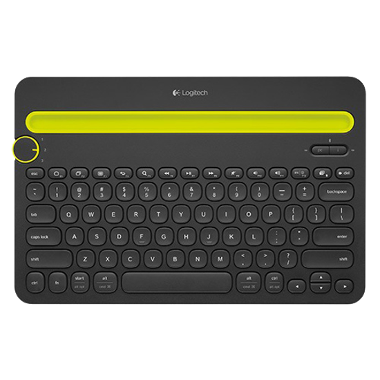 Picture of Logitech K480 Black BT Multi-Device