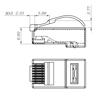 Picture of Secomp Roline Modular RJ45 arch latch plug Cat6/Cl.E UTP 10 kom.