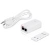 Picture of Ubiquiti Power supply 24V 0.5A Gigabit with PoE injector, POE-24-12W-G-WH