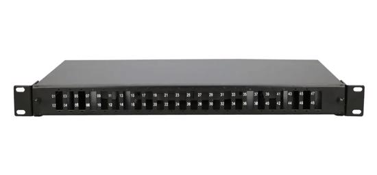 Picture of Extralink Patch panel 24 Duplex SC / 48 porta sa kasetom, bez modula, crni