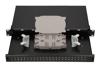 Picture of Extralink Patch panel 24 Duplex SC / 48 porta sa kasetom, bez modula, crni