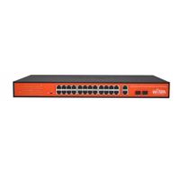 Picture of Wi-Tek WI-PS526G 24FE+2Combo Ports 48V PoE Switch with 24-Port PoE