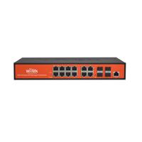 Picture of Wi-Tek WI-PMS312GF 8GE+4Combo Ports 48V L2 Managed PoE Switch with 8-Port PoE