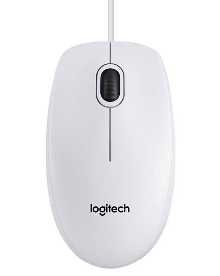Picture of Logitech B100 Optical USB White OEM