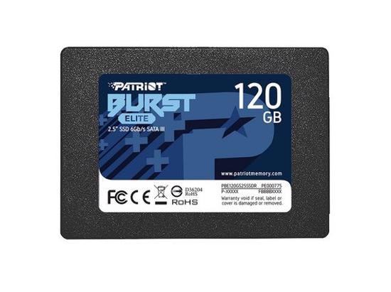 Picture of Patriot Burst Elite SSD 120GB  SATA3 2,5" 450Mbs/320MBs PBE120GS25SSDR