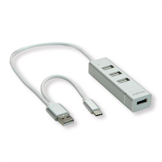 Picture of Secomp Roline HUB 4x USB 2.0 A+C Connection