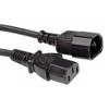 Picture of Secomp Roline Monitor Power Cable, IEC320 C14 - C13, black, 1.0m