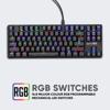 Picture of ARMAGGEDDON SMK-9R RGB Falconet Black mehanička tastatura