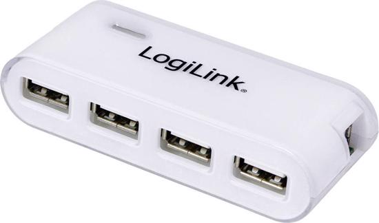 Picture of LogiLink USB 2.0 HUB, 4-Port, beli