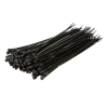 Slika LogiLink Vezice 100 kom, 100x2.5mm, crna