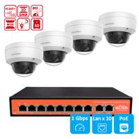 Picture of Paket 2: 4 IP kamere Hikvision, 1 switch WiTek