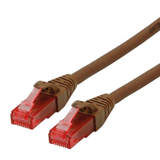 Picture of Secomp Roline UTP PatchCord Cat6/CompLv, LSOH, braon, 5.0m