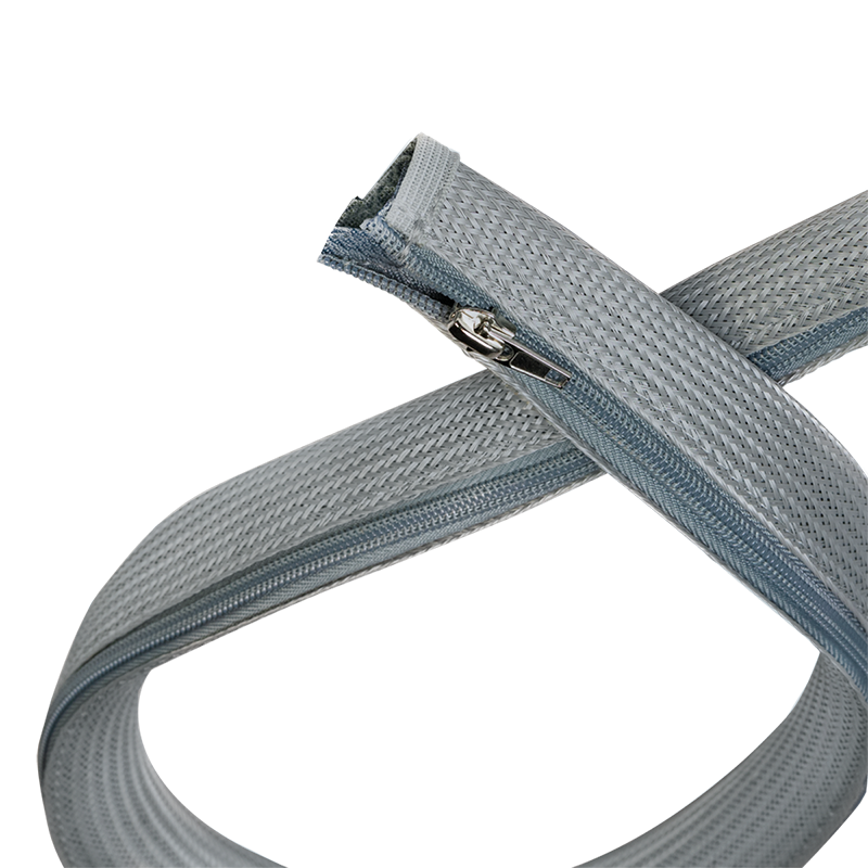 LogiLink  fleksibilna zaštita za kablove sa rajfešlusom 1m x 30mm siva