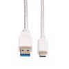 Picture of Secomp Roline USB 3.2 kabl tip C - A, M/M, 1.0m
