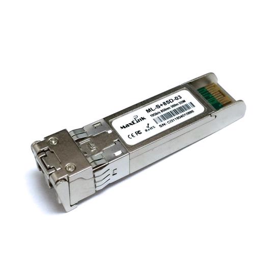 Picture of MaxLink 10G SFP+ optical module, MM, 850nm, 300m, 2x LC connector, DDM